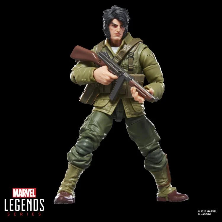 🔥PRESALE🔥X-Men Marvel Legends Wolverine (WWII Logan) Action Figure (Executioner BAF) (Hasbro)
