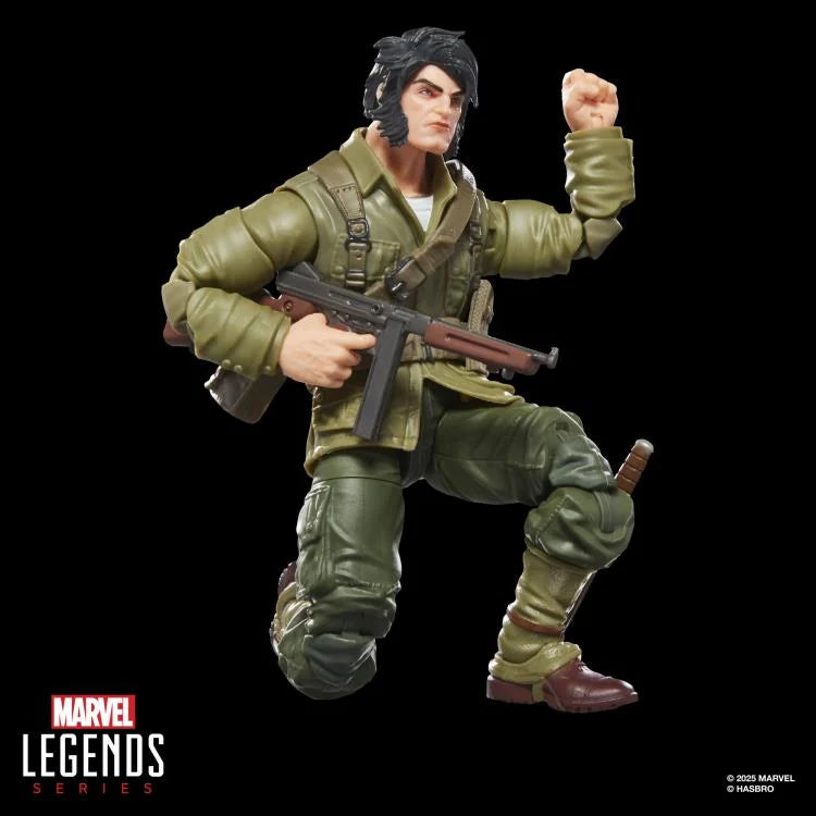 🔥PRESALE🔥X-Men Marvel Legends Wolverine (WWII Logan) Action Figure (Executioner BAF) (Hasbro)