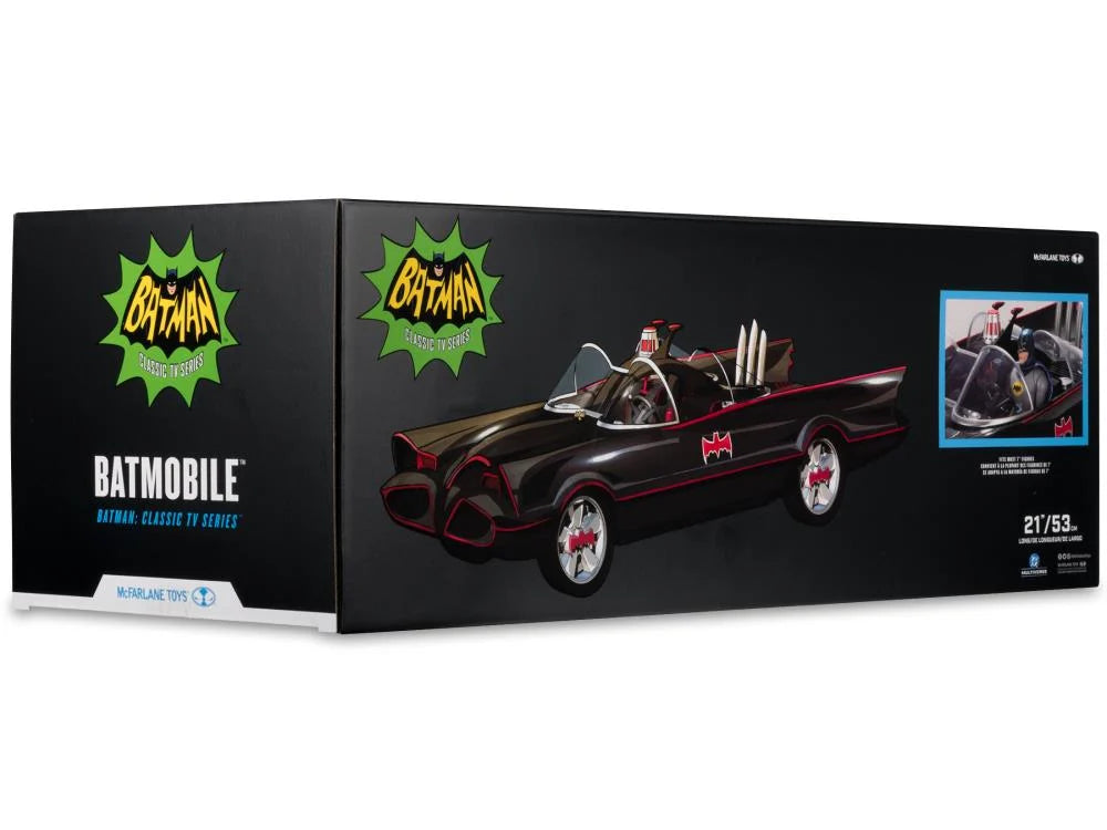 DC Multiverse Batman Batmobile Batman Classic TV Series Vehicle (McFarlane Toys)