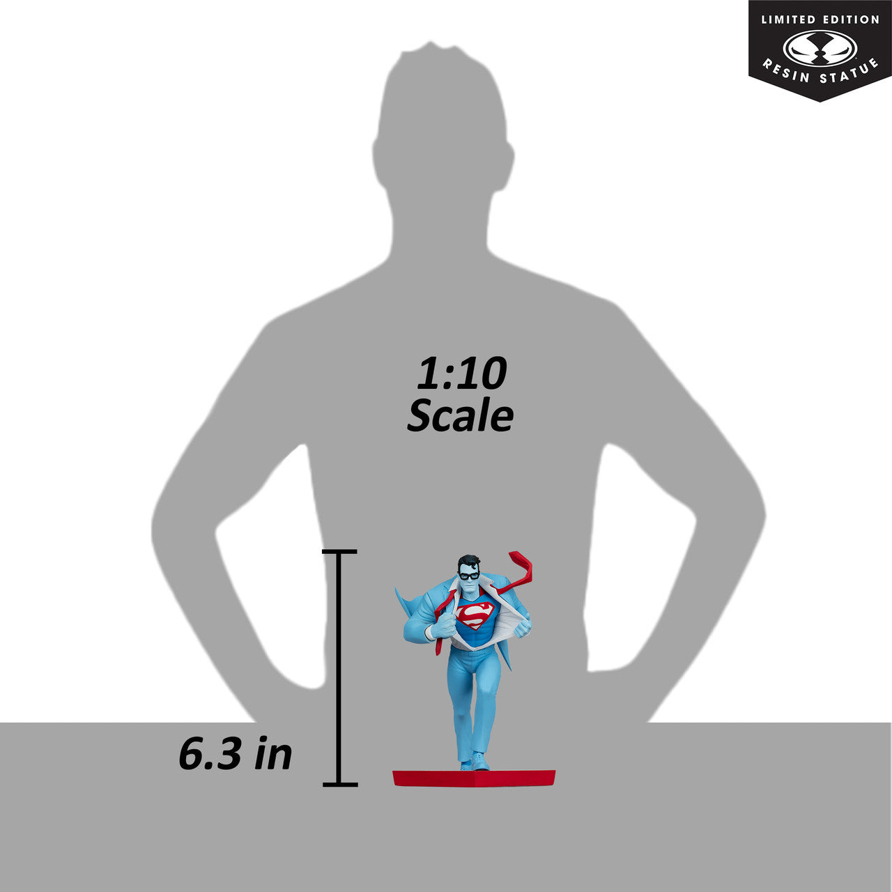 🔥PRESALE🔥DC Comics Superman Red and Blue 1/10 Scale Limited Edition Statue (Clayton Henry) (McFarlane Toys)