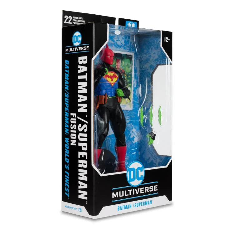 Batman/Superman: World's Finest DC Multiverse Batman/Superman Fusion Action Figure (McFarlane Toys)