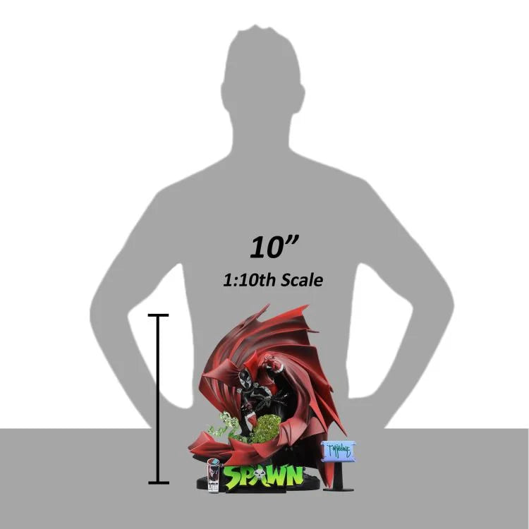 Spawn Black, White & Red All Over Spawn 1/10 Scale Limited Edition Statue (McFarlane Toys)