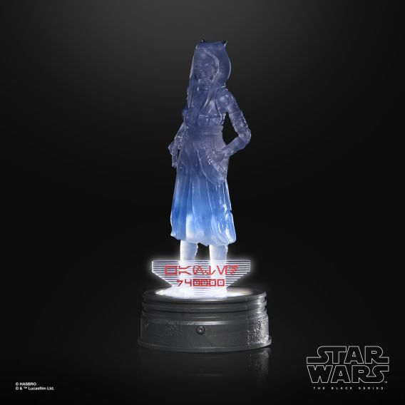 Star Wars The Black Series Holocomm Collection Ahsoka Tano Exclusive 6-Inch Action Figure (Hasbro)