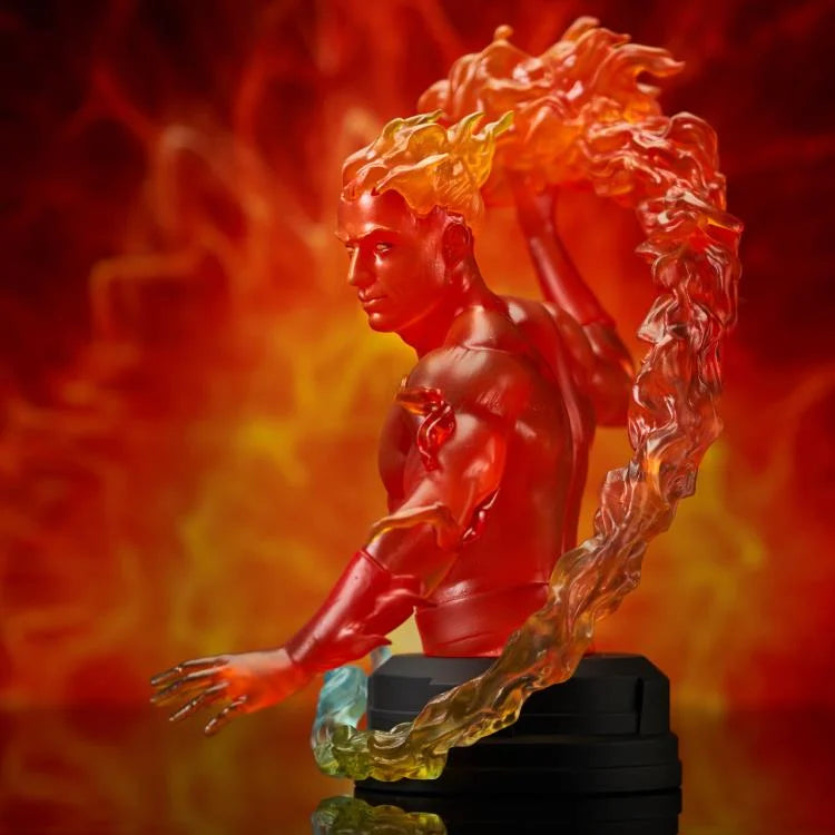 Marvel Comics Human Torch 1/6 Scale Limited Edition Bust (Diamond Select Toys)