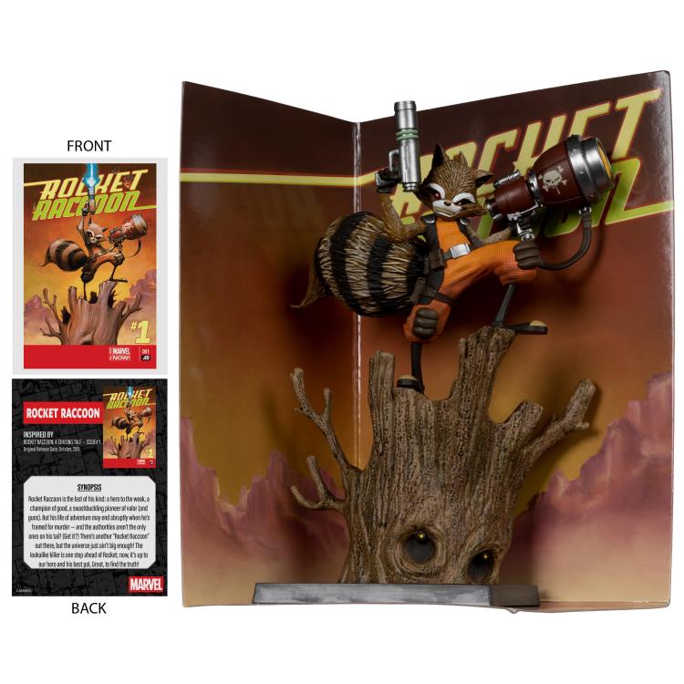 Marvel Comics Rocket Raccoon (Rocket Raccoon: A Chasing Tale #1) 1/6 Scale Figure (McFarlane Toys)