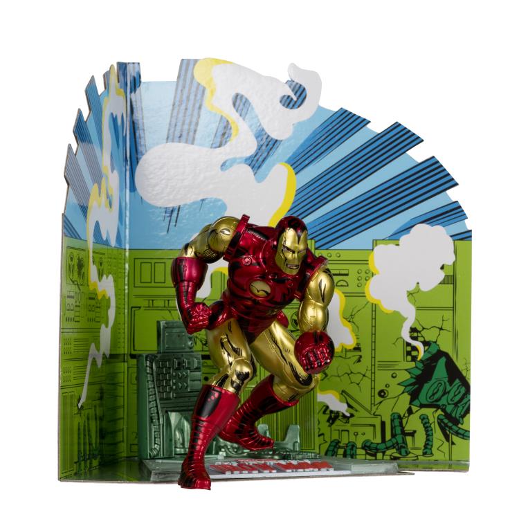 Marvel Comics Iron Man (The Invincible Iron Man #126) 1/10 Scale Figure (McFarlane Toys)