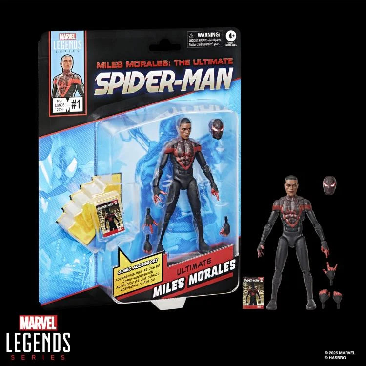 Miles Morales Ultimate Spider-Man #1 Marvel Legends Miles Morales Action Figure (Hasbro)
