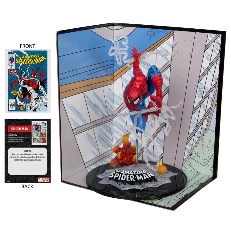 Marvel Comics Spider-Man (The Amazing Spider-Man #302) 1/10 Scale Figure (McFarlane Toys)