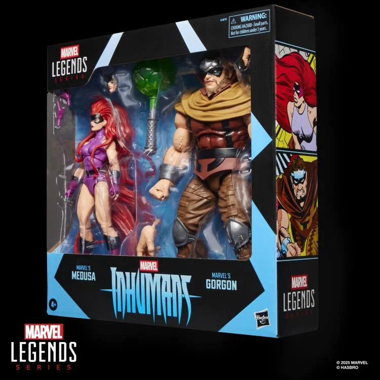🔥PRESALE🔥Inhumans Marvel Legends Medusa and Gorgon Action Figure Two-Pack (Hasbro)