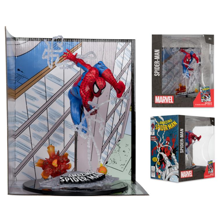 Marvel Comics Spider-Man (The Amazing Spider-Man #302) 1/10 Scale Figure (McFarlane Toys)