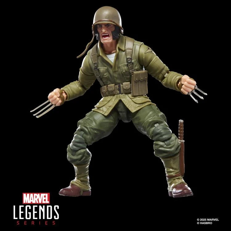 🔥PRESALE🔥X-Men Marvel Legends Wolverine (WWII Logan) Action Figure (Executioner BAF) (Hasbro)