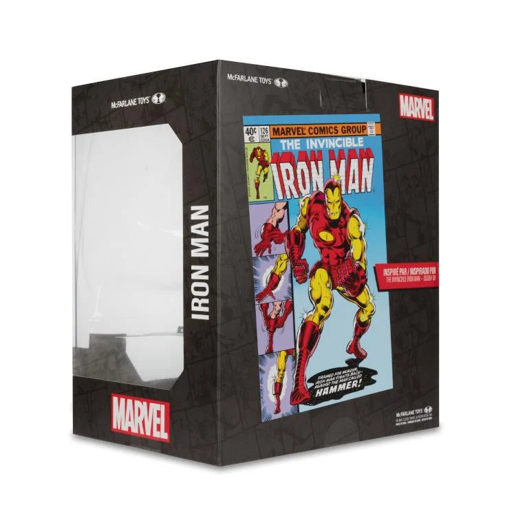 Marvel Comics Iron Man (The Invincible Iron Man #126) 1/10 Scale Figure (McFarlane Toys)