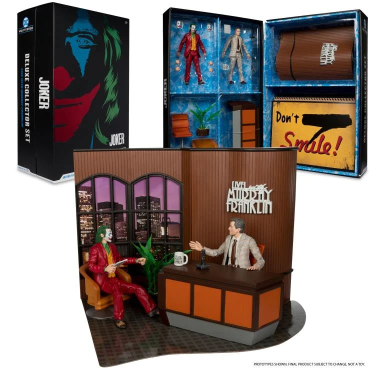 Joker DC Multiverse Deluxe Collector Set (McFarlane Toys)