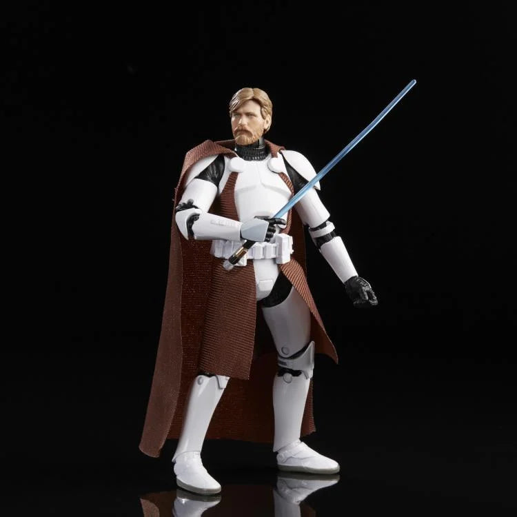 Star Wars: The Black Series 6" Clone Commander Obi-Wan Kenobi (The Clone Wars) Action Figure (Hasbro)