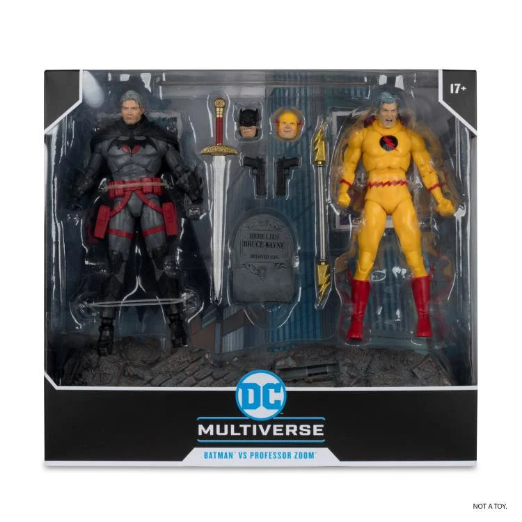 Flashpoint DC Multiverse Batman vs. Professor Zoom Action Figure Two-Pack (McFarlane Toys)