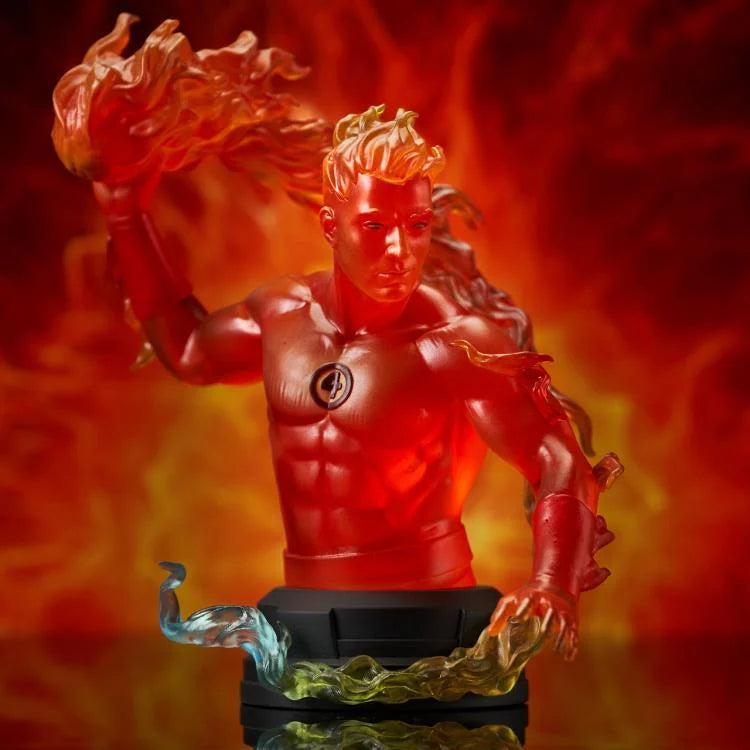 Marvel Comics Human Torch 1/6 Scale Limited Edition Bust (Diamond Select Toys)