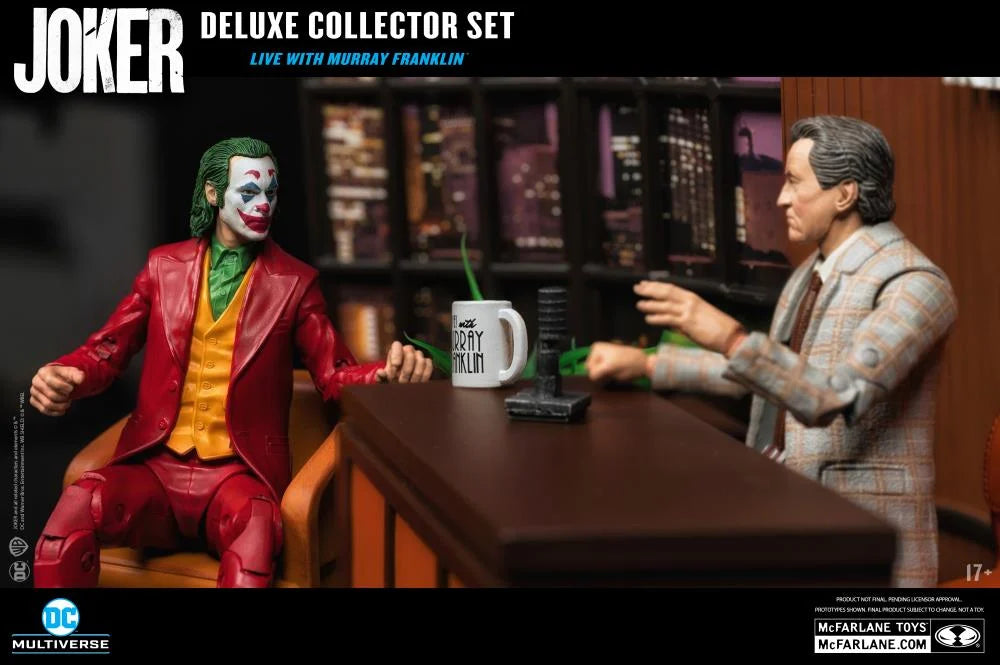 Joker DC Multiverse Deluxe Collector Set (McFarlane Toys)