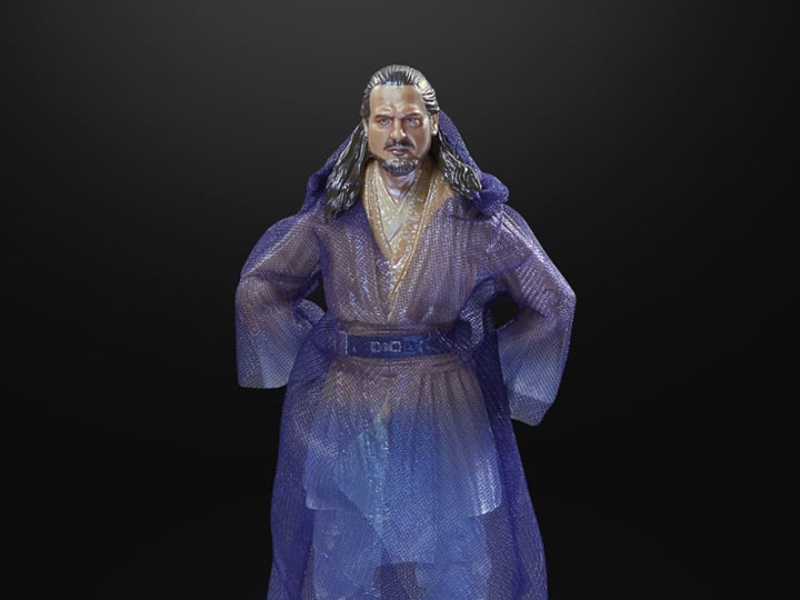 Star Wars The Black Series Qui-Gon Jinn 6-Inch (Force Spirit) Exclusive Action Figure (Hasbro)