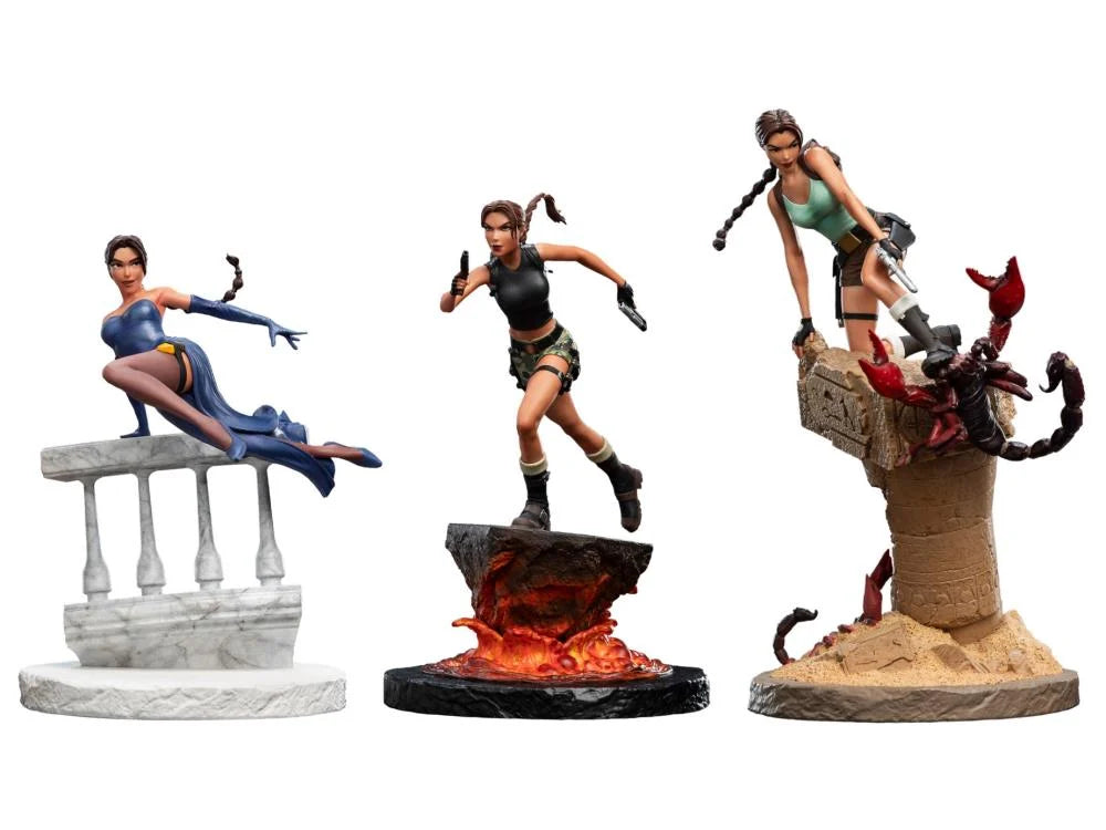 🔥PRESALE🔥Tomb Raider: The Angel of Darkness The Sanctuary of Flame Lara Croft Miniature Statue (Weta Workshop)