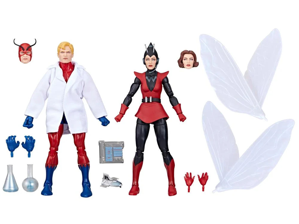 🔥PRESALE🔥Avengers: Beyond Earth's Mightiest Marvel Legends Hank Pym (Giant-Man) & Janet Van Dyne (Wasp) Action Figure Two-Pack (Hasbro)