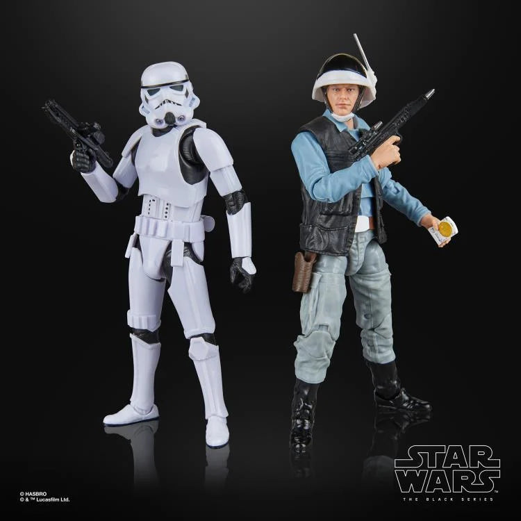 Star Wars The Black Series A New Hope Rebel Trooper & Stormtrooper Action Figure Set (Hasbro)