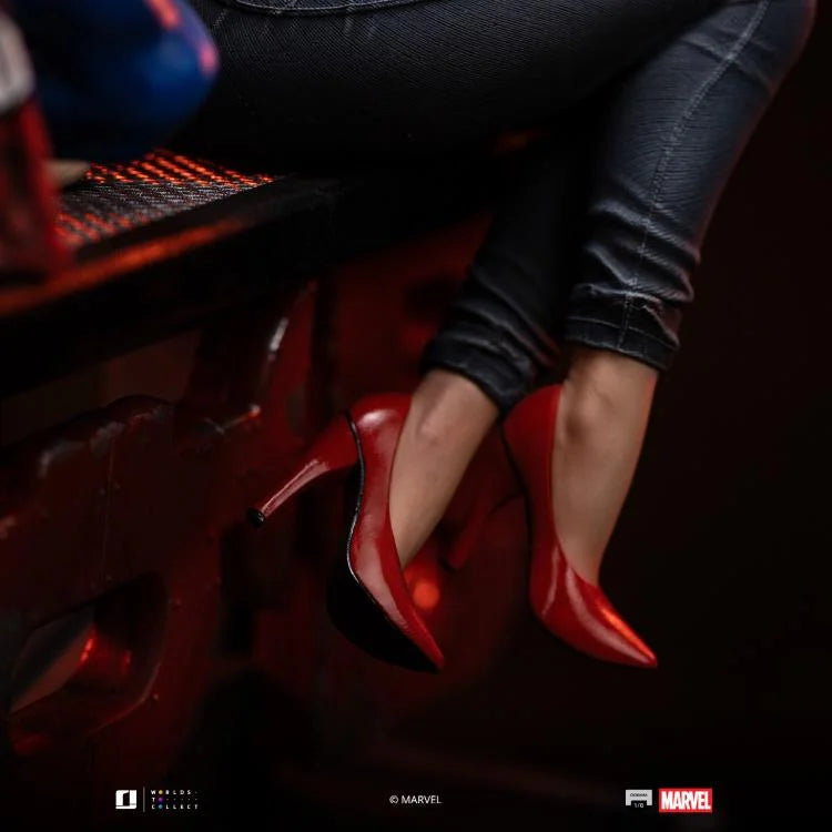 🔥PRESALE🔥Marvel Comics Spider-Man and Mary Jane 1/6 Scale Limited Edition Diorama (Iron Studios)