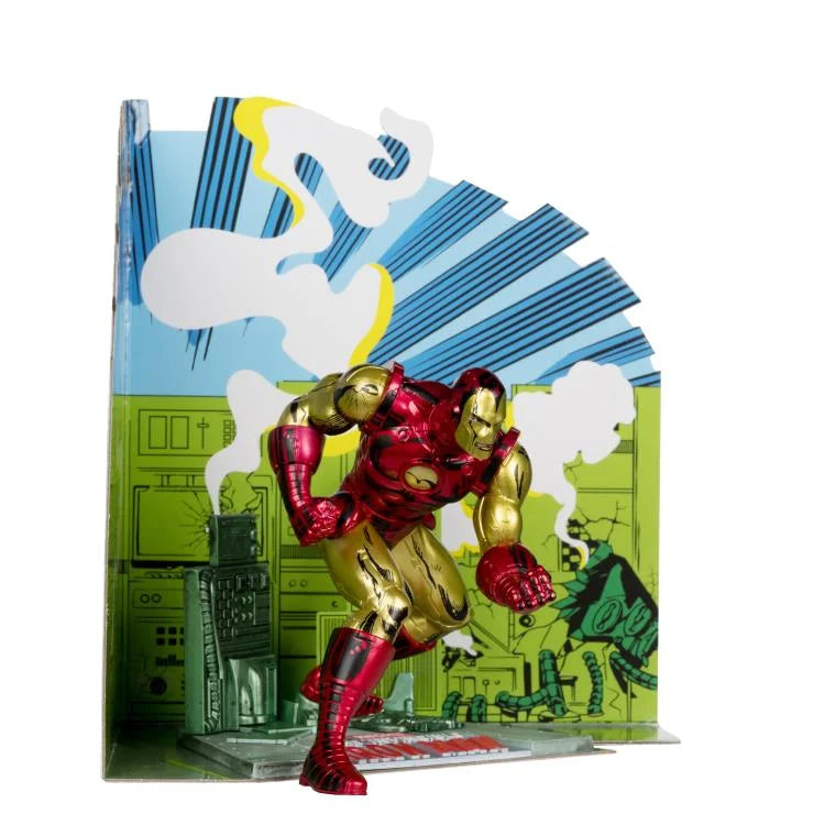 Marvel Comics Iron Man (The Invincible Iron Man #126) 1/10 Scale Figure (McFarlane Toys)