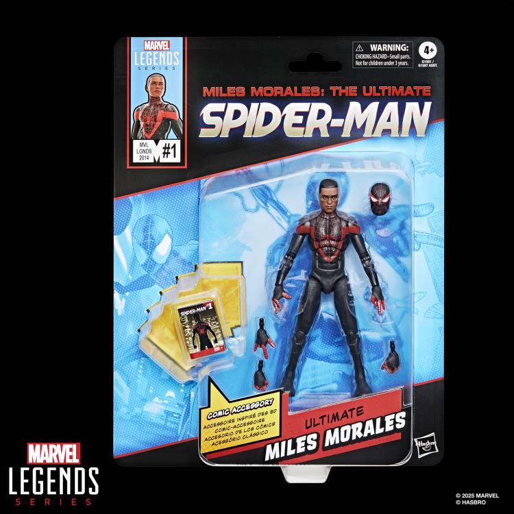 Miles Morales Ultimate Spider-Man #1 Marvel Legends Miles Morales Action Figure (Hasbro)