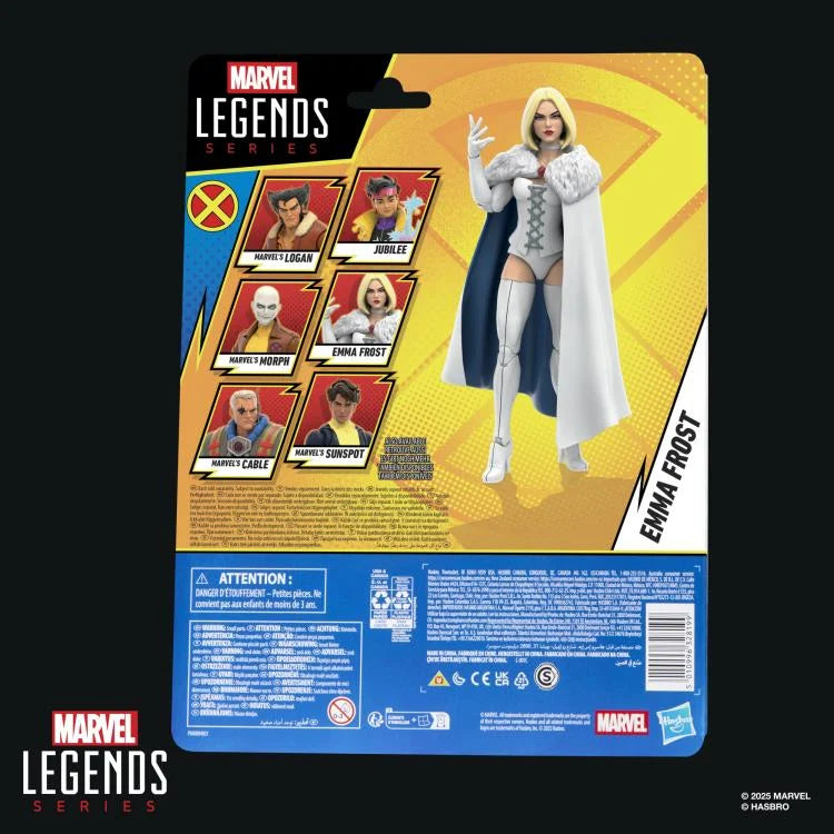 🔥PRESALE🔥X-Men '97 Marvel Legends Emma Frost Action Figure (Hasbro)