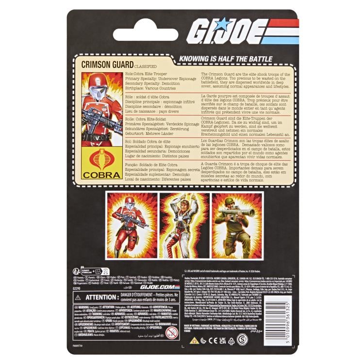 🔥PRESALE🔥G.I. Joe Classified Series Retro Collection Female Crimson Guard Action Figure (Hasbro)