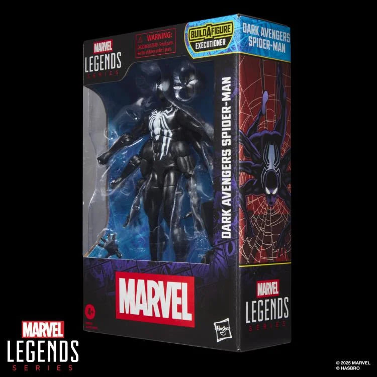 🔥PRESALE🔥The Avengers Marvel Legends Dark Avenger Spider-Man Action Figure (Executioner BAF) (Hasbro)