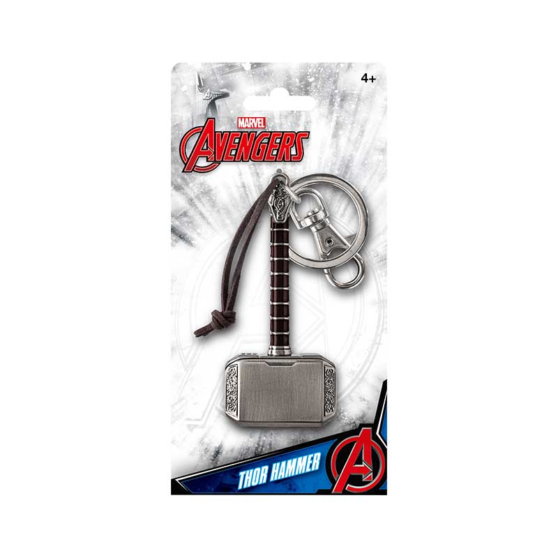 Avengers Classic – Thor Hammer Pewter Key Ring