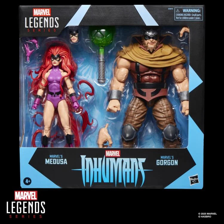 🔥PRESALE🔥Inhumans Marvel Legends Medusa and Gorgon Action Figure Two-Pack (Hasbro)