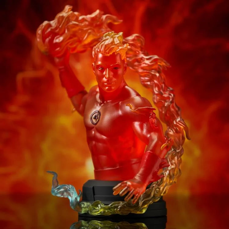 Marvel Comics Human Torch 1/6 Scale Limited Edition Bust (Diamond Select Toys)