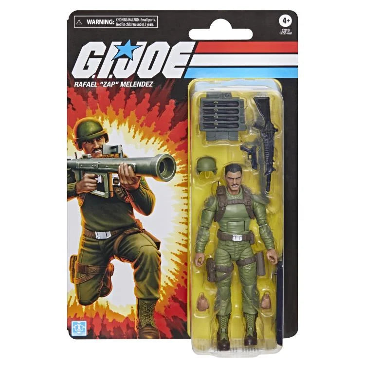 🔥PRESALE🔥G.I. Joe Classified Series Retro Collection Rafael "Zap" Melendez Action Figure (Hasbro)