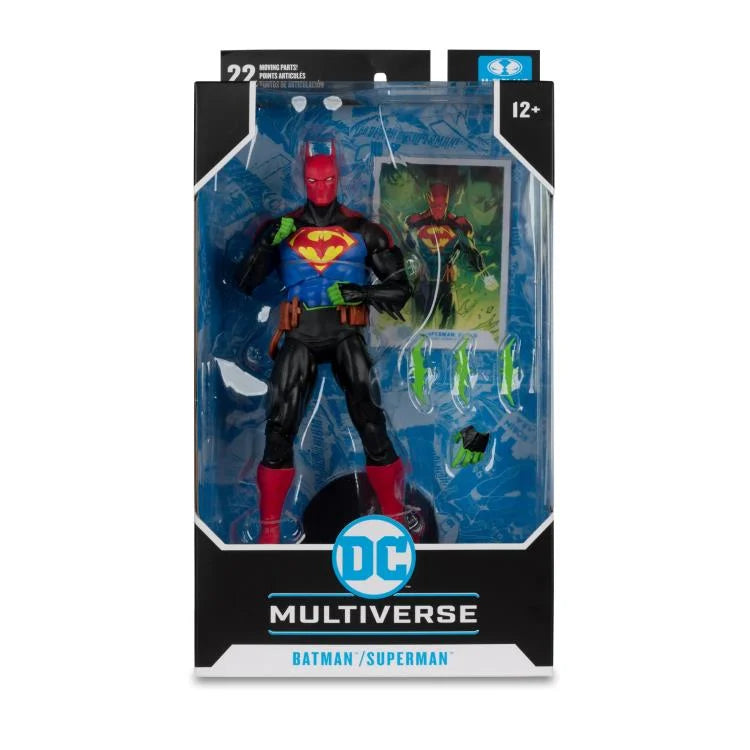 Batman/Superman: World's Finest DC Multiverse Batman/Superman Fusion Action Figure (McFarlane Toys)