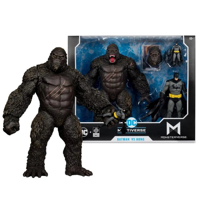 Justice League vs. Godzilla vs. Kong DC Multiverse Batman vs. Kong Action Figure Two-Pack (McFarlane Toys)