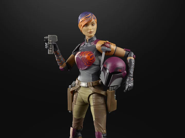 Star Wars The Black Series Rebels Sabine Wren 6-Inch Action Figure (Hasbro)