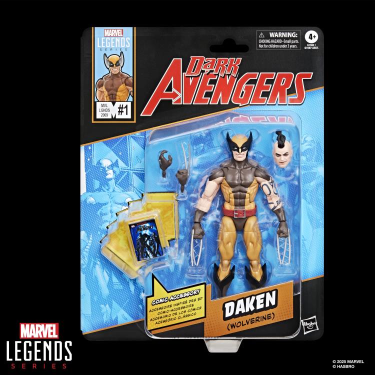 Dark Avengers #1 Marvel Legends Daken (Wolverine) Action Figure (Hasbro)