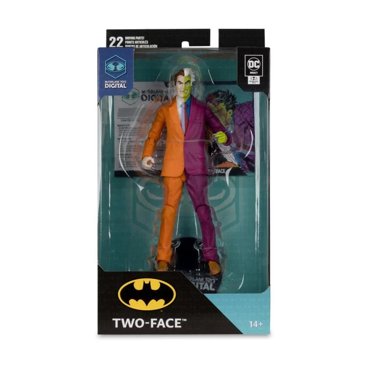 DC: The Silver Age Two-Face 7" Action Figure (With Digital Code) (McFarlane Toys)