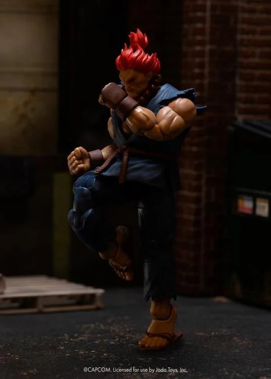 🔥PRESALE🔥Ultra Street Fighter II: The Final Challengers Akuma 1/12 Scale Action Figure (Jada Toys)