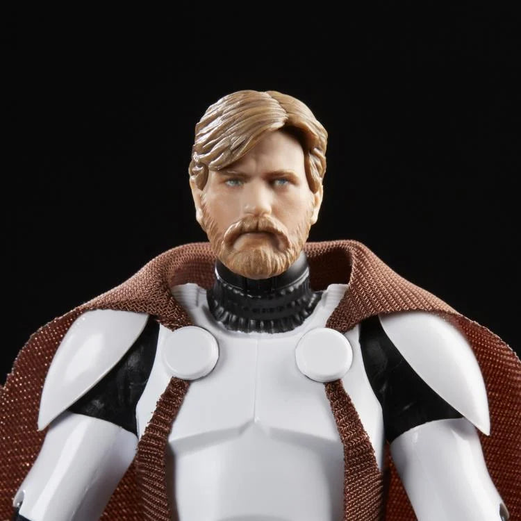 Star Wars: The Black Series 6" Clone Commander Obi-Wan Kenobi (The Clone Wars) Action Figure (Hasbro)