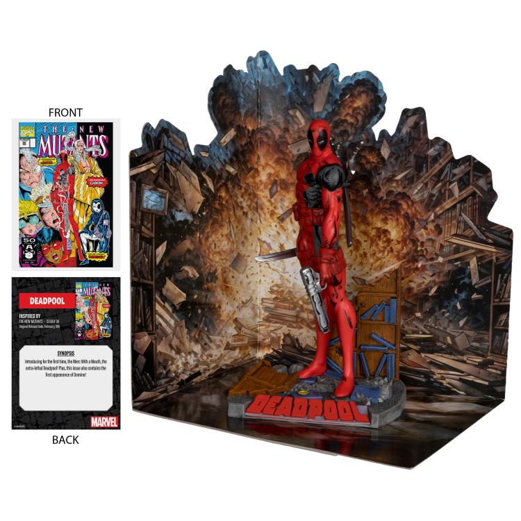 Marvel Comics Deadpool (New Mutants #98) 1/10 Scale Figure (McFarlane Toys)