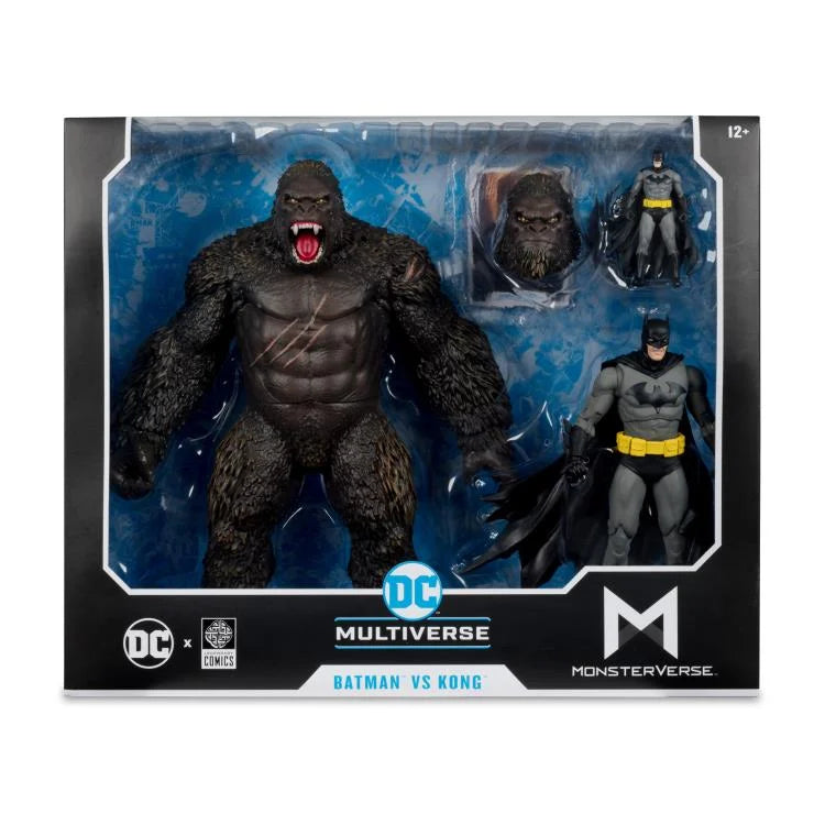Justice League vs. Godzilla vs. Kong DC Multiverse Batman vs. Kong Action Figure Two-Pack (McFarlane Toys)