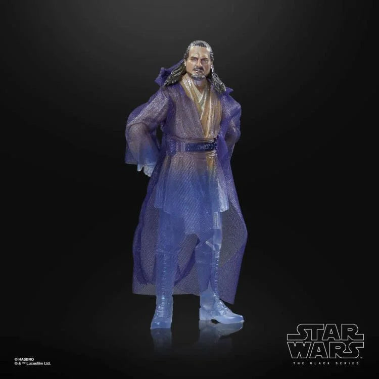 Star Wars The Black Series Qui-Gon Jinn 6-Inch (Force Spirit) Exclusive Action Figure (Hasbro)