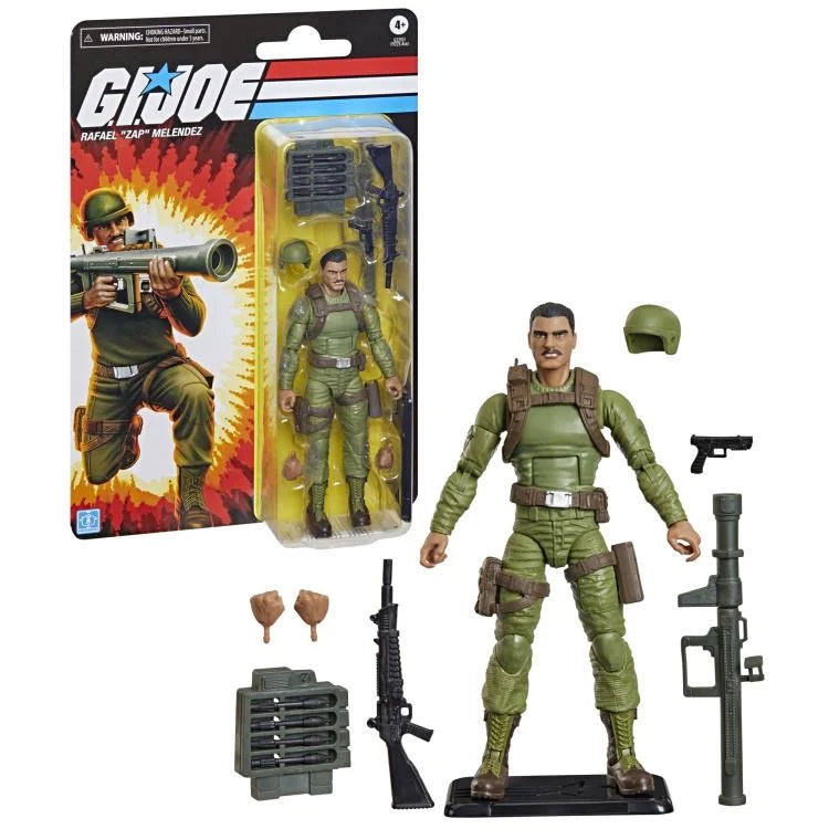 🔥PRESALE🔥G.I. Joe Classified Series Retro Collection Rafael "Zap" Melendez Action Figure (Hasbro)