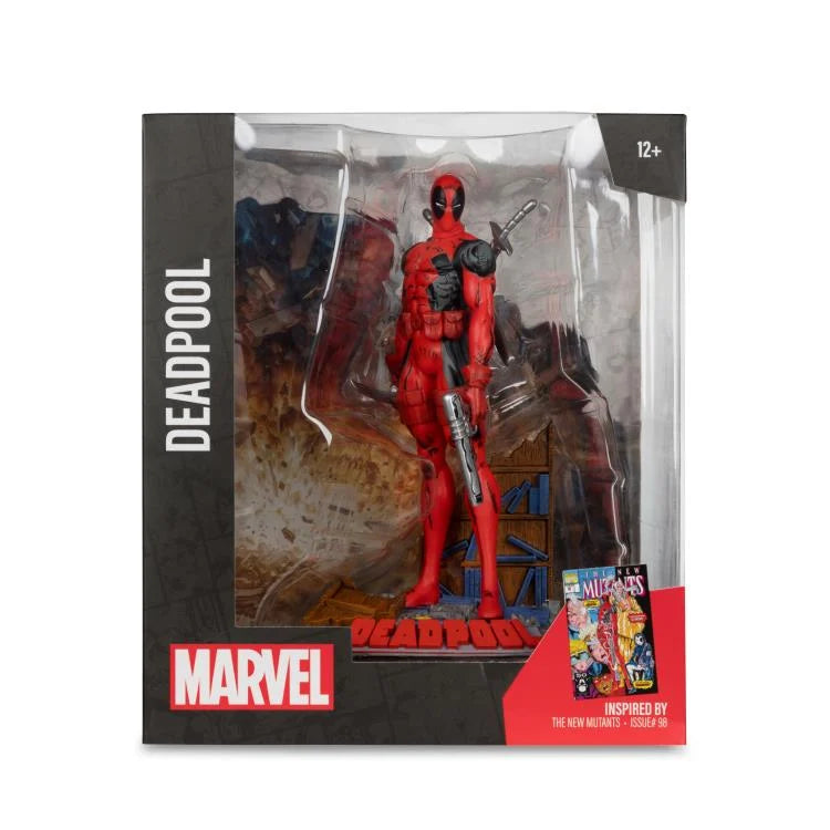 Marvel Comics Deadpool (New Mutants #98) 1/10 Scale Figure (McFarlane Toys)