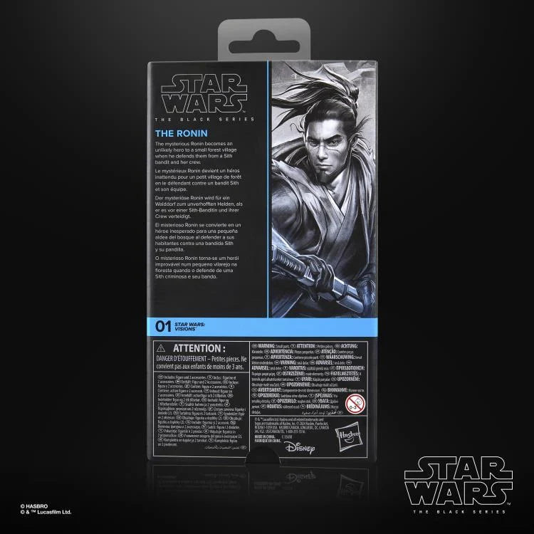 Star Wars: The Black Series The Ronin (Visions) Action Figure (Hasbro)