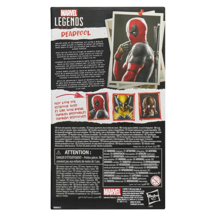 Deadpool & Wolverine Marvel Legends Deadpool Action Figure (Hasbro)