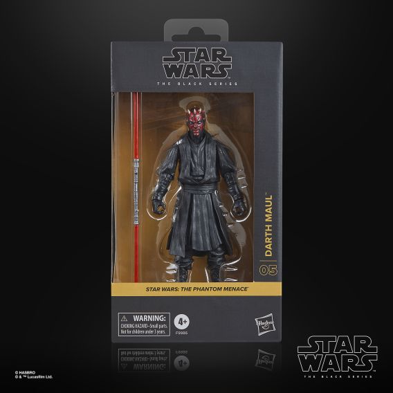 Star Wars The Black Series The Phantom Menace Darth Maul 6-Inch Action Figure (Hasbro)